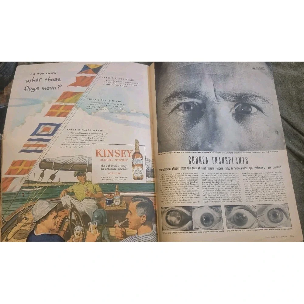 Vintage LIFE Magazines Lot of 3 1946 1948 Complete w/ Sleeves & Boards